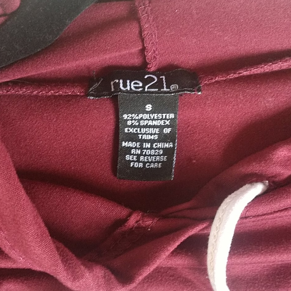 Rue21 hoodie - Picture 2 of 3